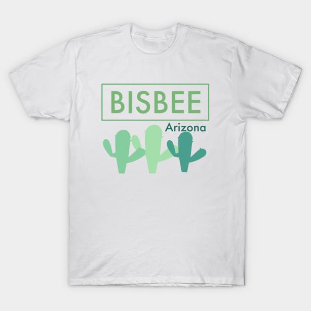 Bisbee, Arizona Retro T-Shirt by cricky